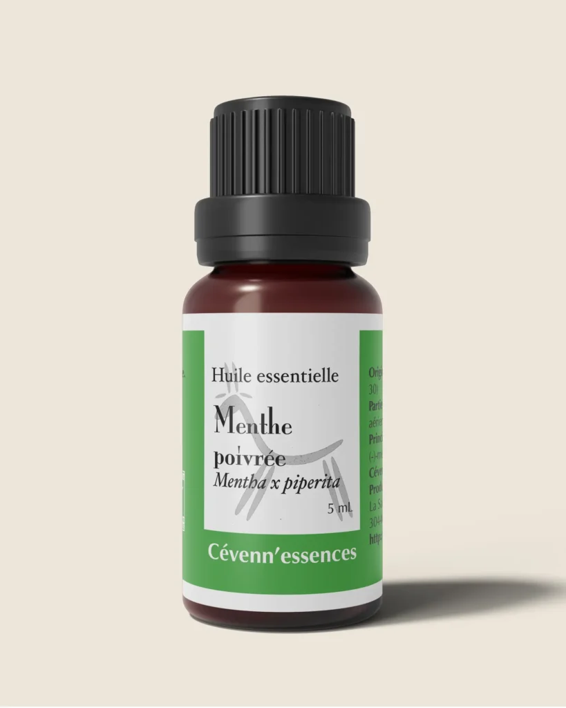 Huile essentielle de menthe poivrée