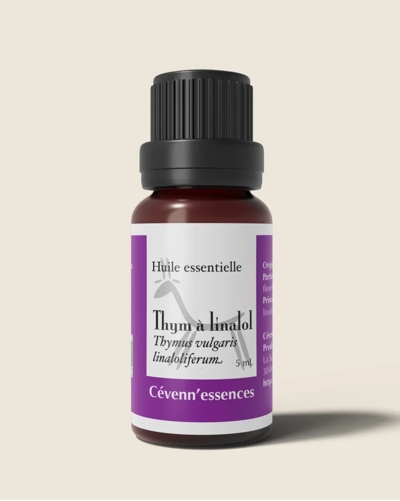 Huile essentielle de thym à linalol