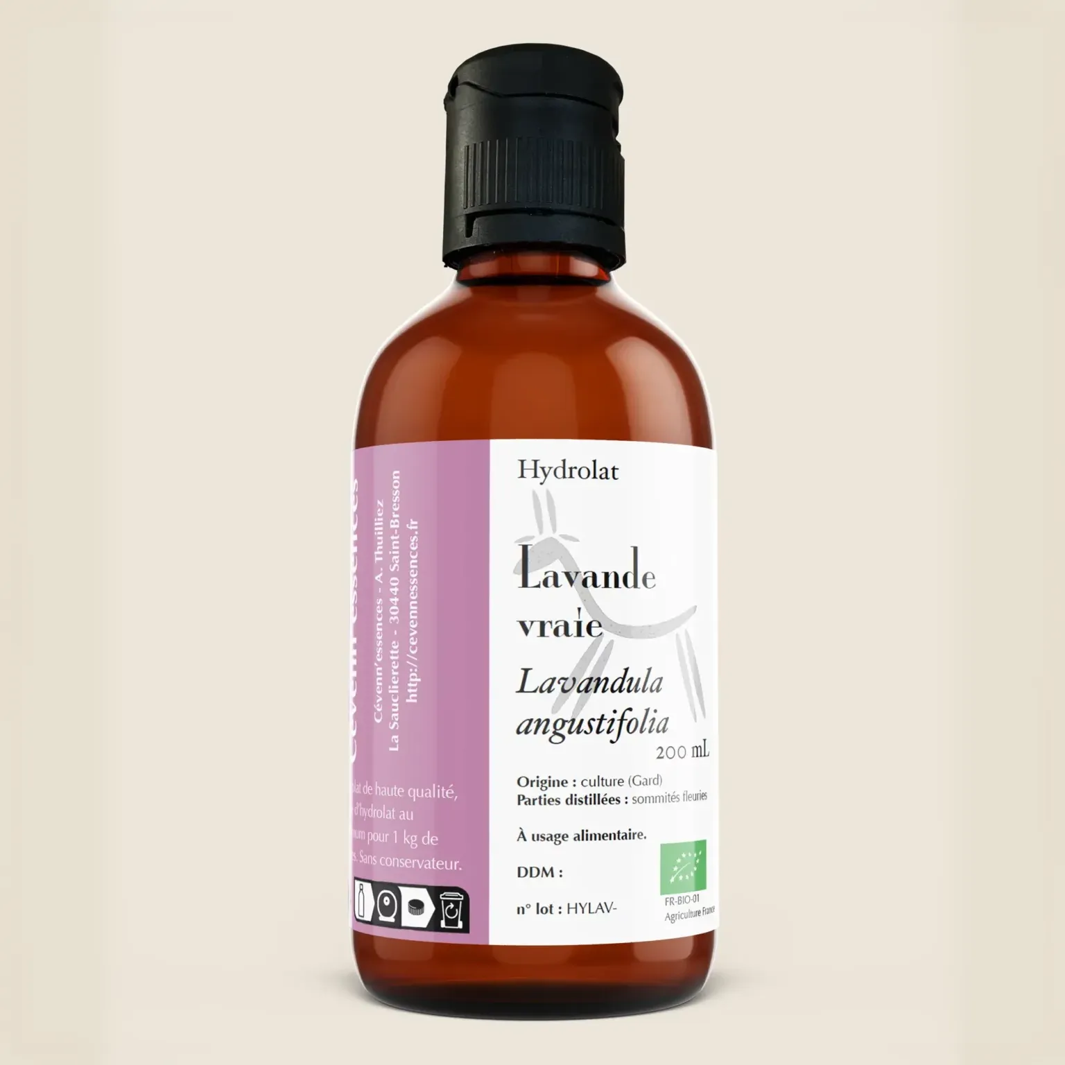 Hydrolat de lavande fine